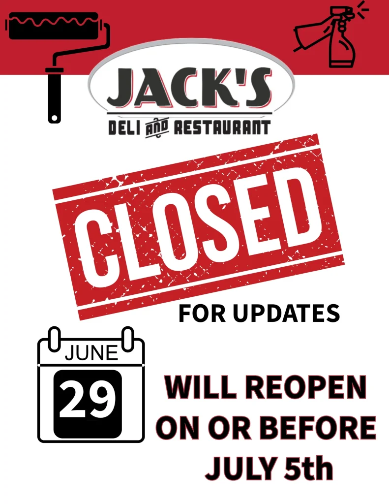 JDR Closed for Remodeling June 2025-2